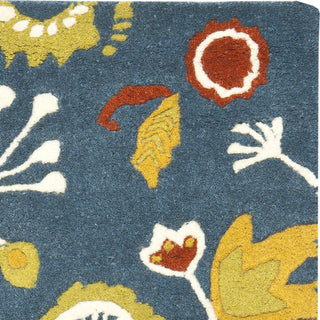 Safavieh Soho Soh772 Dark Blue/Multi Area Rug 