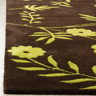 Safavieh Soho Soh774 Brown/Green Area Rug Detail