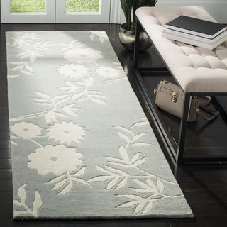 Safavieh Soho Soh774 Grey/Ivory Area Rug Room Scene Feature