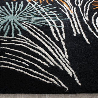 Safavieh Soho Soh775 Black/Multi Area Rug Detail