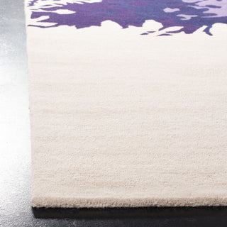 Safavieh Soho Soh786 Beige/Purple Area Rug Detail