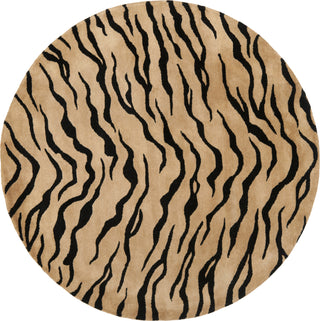 Safavieh Soho Soh789 Gold/Black Area Rug Round