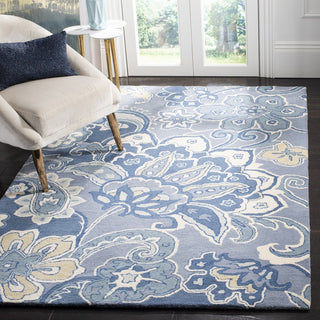 Safavieh Soho Soh797 Blue/Multi Area Rug Room Scene Feature