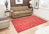 Safavieh Soho Soh812 Red Area Rug Room Scene Feature