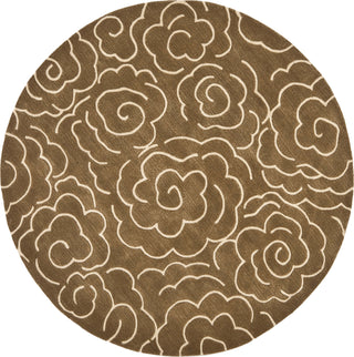 Safavieh Soho Soh812 Brown/Ivory Area Rug Round