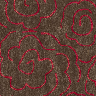 Safavieh Soho Soh812 Chocolate/Red Area Rug 