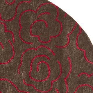 Safavieh Soho Soh812 Chocolate/Red Area Rug 