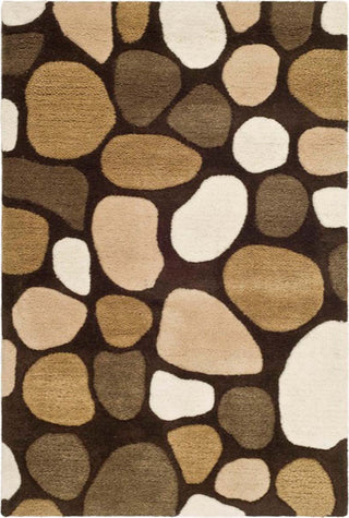 Safavieh Soho Soh814 Dark Brown/Multi Area Rug 