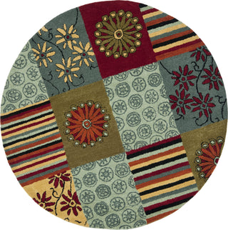 Safavieh Soho Soh817 Multi Area Rug Round