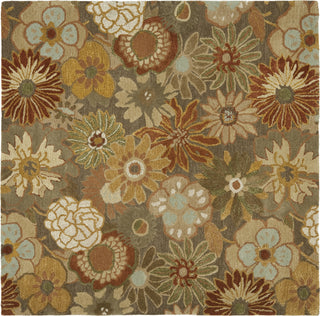 Safavieh Soho Soh820 Brown/Multi Area Rug Square