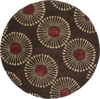 Safavieh Soho Soh821 Coffee/Brown Area Rug Round