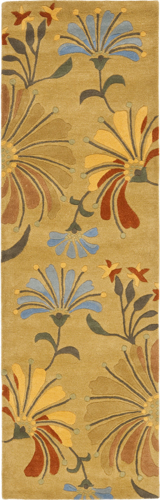 Safavieh Soho Soh826 Golden Olive Area Rug Runner