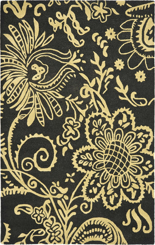 Safavieh Soho Soh832 Black/Green Area Rug main image