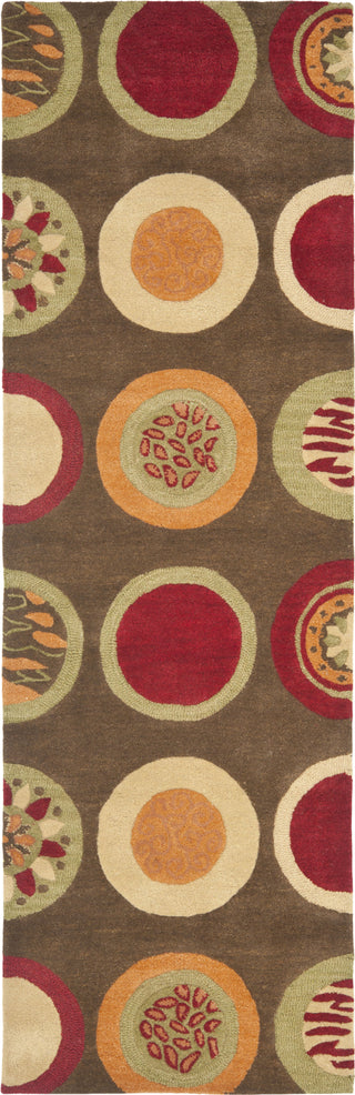 Safavieh Soho Soh835 Brown/Multi Area Rug Runner