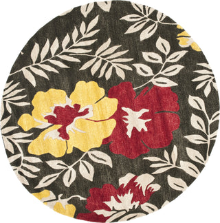 Safavieh Soho Soh838 Brown/Multi Area Rug Round