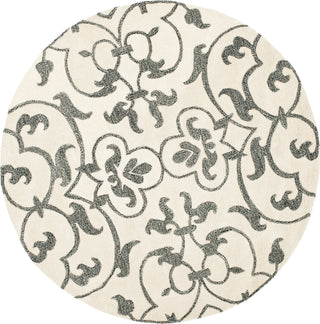 Safavieh Soho Soh840 Ivory/Grey Area Rug Round