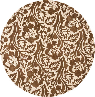 Safavieh Soho Soh844 Brown/Ivory Area Rug Round