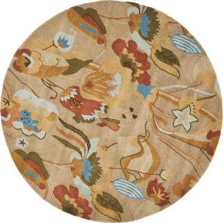 Safavieh Soho Soh850 Beige/Multi Area Rug Round