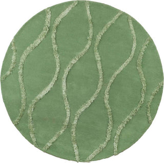 Safavieh Soho Soh851 Aqua/Green Area Rug Round