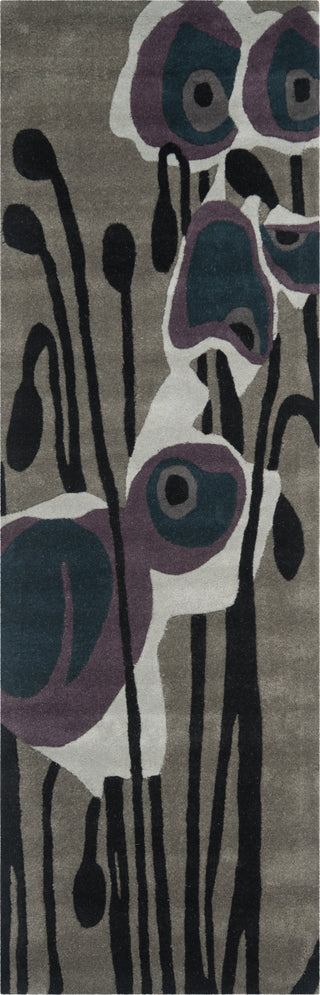 Safavieh Soho Soh853 Grey/Blue Area Rug 