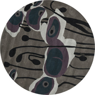 Safavieh Soho Soh853 Grey/Blue Area Rug Round