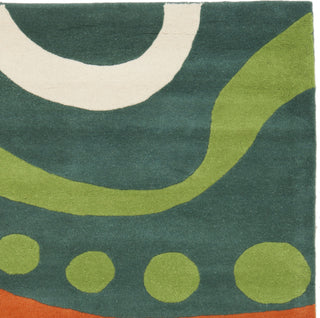 Safavieh Soho Soh856 Teal/Multi Area Rug 