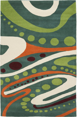 Safavieh Soho Soh856 Teal/Multi Area Rug main image