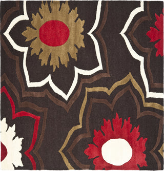 Safavieh Soho Soh857 Brown/Multi Area Rug Square