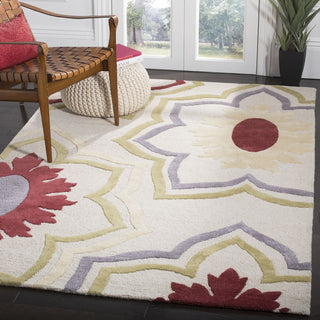 Safavieh Soho Soh857 Ivory/Multi Area Rug Room Scene Feature