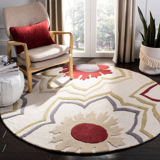 Safavieh Soho Soh857 Ivory/Multi Area Rug Room Scene