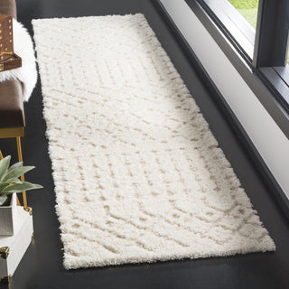 Safavieh Sparta Shag SPG509B Creme/Creme Area Rug 