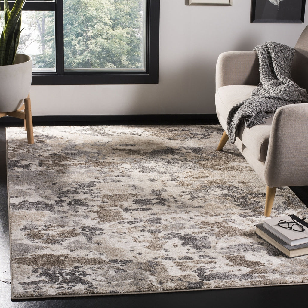 Spirit Walk Rug Collection Safavieh Spirit 100 SPR123A Taupe/Ivory Area Rug – Incredible Rugs and ...