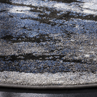 Safavieh Spirit 100 SPR125M Blue/Charcoal Area Rug Detail Image