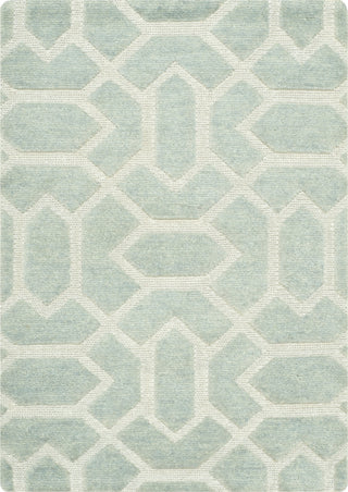 Safavieh Santa Fe STF531 Light Grey/Silver Area Rug 2' X 3'