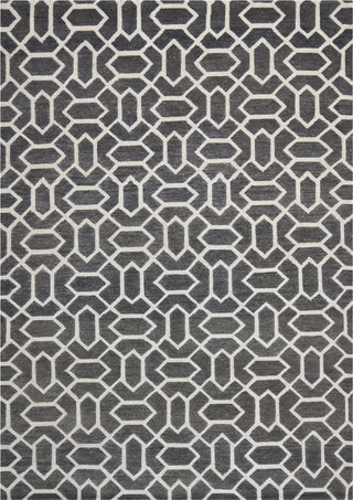 Safavieh Santa Fe STF531 Charcoal/Silver Area Rug main image