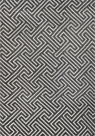 Safavieh Santa Fe STF535 Charcoal/Silver Area Rug main image