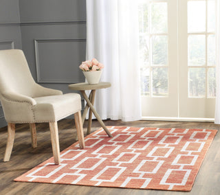 Safavieh Stone Wash STW203 Rust Area Rug Room Scene Feature