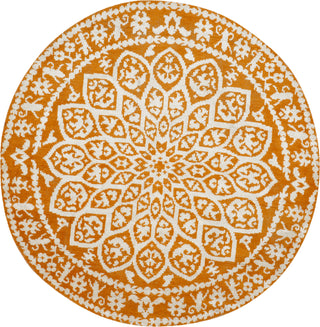 Safavieh Stone Wash STW207 Copper Area Rug Round