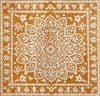 Safavieh Stone Wash STW207 Copper Area Rug 6' Square