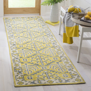 Safavieh Stone Wash STW213 Yellow Area Rug Room Scene