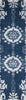 Safavieh Stone Wash STW235 Indigo Area Rug 2' 6'' X 10' Runner