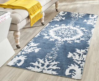 Safavieh Stone Wash STW235 Indigo Area Rug Room Scene