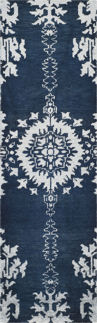 Safavieh Stone Wash STW235 Indigo Area Rug 2' 6'' X 8' Runner