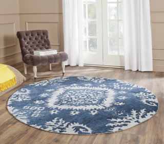 Safavieh Stone Wash STW235 Indigo Area Rug Room Scene