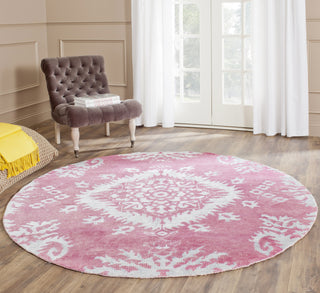 Safavieh Stone Wash STW235 Fuchsia Area Rug Room Scene