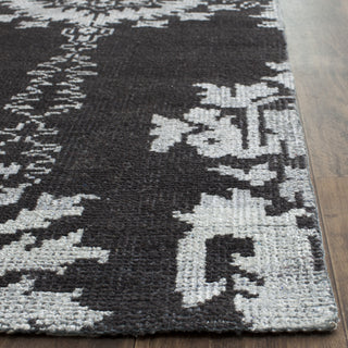 Safavieh Stone Wash STW235 Charcoal Area Rug Detail