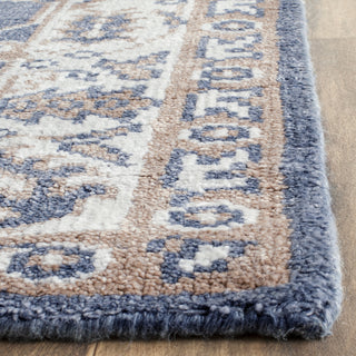 Safavieh Stone Wash STW240 Blue/Ivory Area Rug Detail