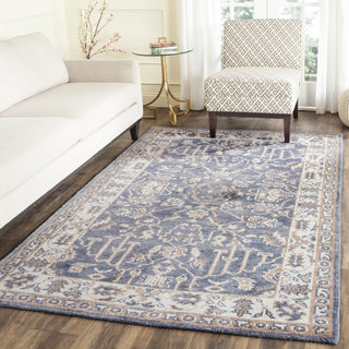 Safavieh Stone Wash STW240 Blue/Ivory Area Rug Room Scene