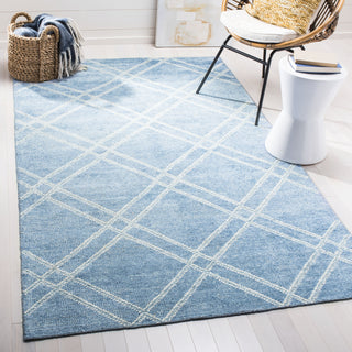 Safavieh Stone Wash STW701 Deep Blue Area Rug Room Scene