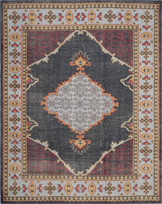 Safavieh Stone Wash STW820 Blue/Multi Area Rug 8' X 10'